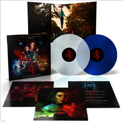 Kyle Dixon & Michael Stein — Stranger Things: Season 4 - Vol. 1 (기묘한 이야기 시즌4 - Vol. 1) (A Netflix Original Series)(Soundtrack) 앨범 커버