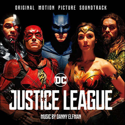 Danny Elfman — 저스티스 리그 영화음악 (Justice League OST) 앨범 커버