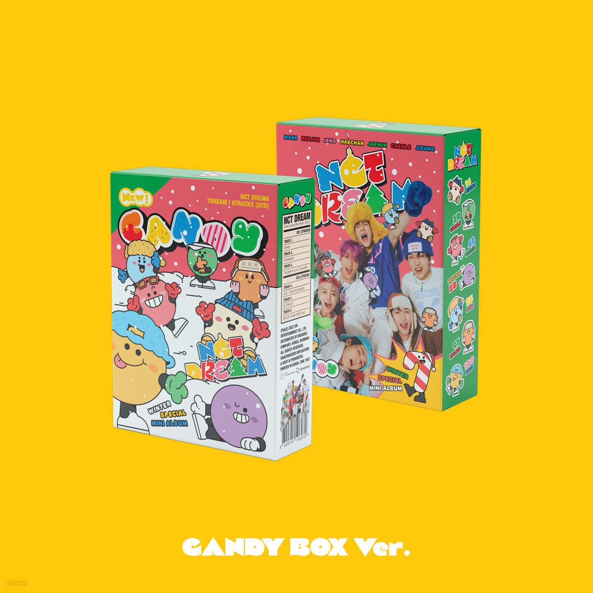 엔시티 드림 (NCT DREAM) - 겨울 스페셜 미니앨범 &#39;Candy&#39; [Special Ver.](초회한정반)