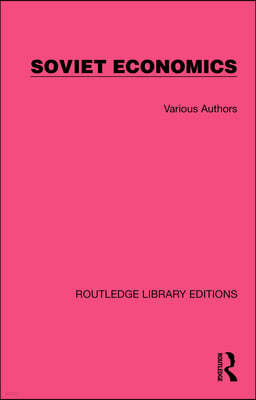Routledge Library Editions: Soviet Economics