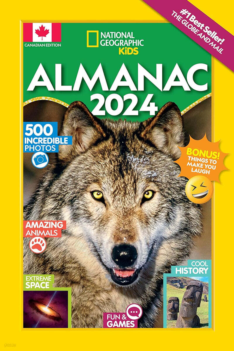 National Geographic Kids Almanac 2024 (Canadian Edition)
