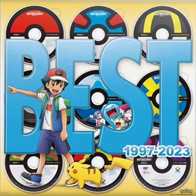 Various Artists - Poket Monster Theme Song Collection Best Of Best Of Best 1997-2023 (8CD+1DVD) ()