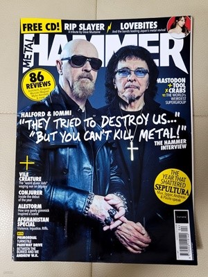 (,Ż ) METAL HAMMER Magazine 2018.4 (Cover: Halford & Iommi)