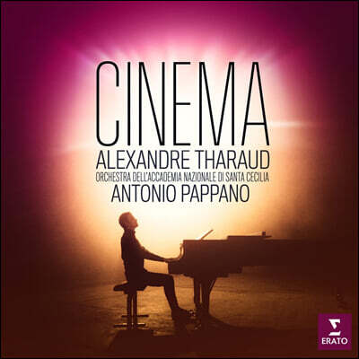 Alexandre Tharaud — Alexandre Tharaud 알렉상드르 타로 영화음악 피아노 연주 2집 (Cinema) 앨범 커버