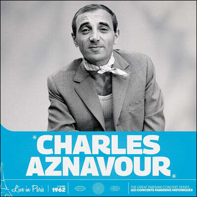 Charles Aznavour — Live in Paris, The Great Parisian Concert Series 앨범 커버