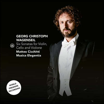 Matteo Cicchitti 바겐자일: 바이올린, 첼로, 비올로네를 위한 여섯 개의 소나타 (Wagenseil: Six Sonatas For Violin, Cello and Violone)