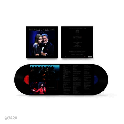 Tony Bennett & Lady Gaga - Cheek To Cheek: Live (Gatefold)(180G)(2LP)