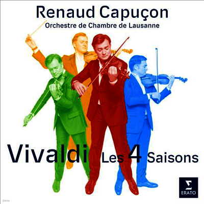 Renaud Capucon — 비발디: 사계 (Vivaldi: The Four Seasons) - Renaud Capucon 앨범 커버