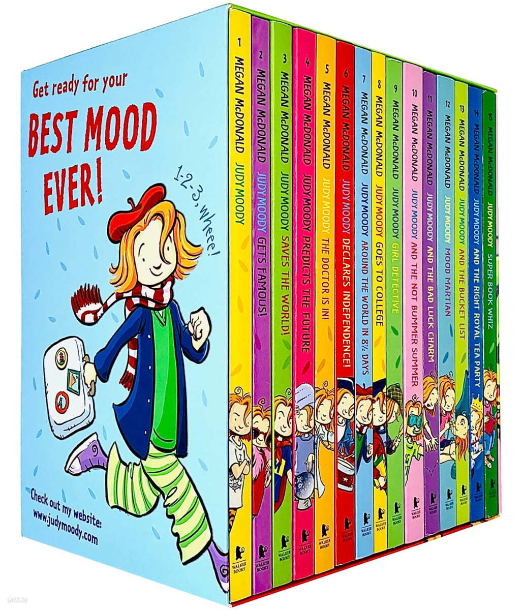 주디 무디 원서 15종 박스 세트 : Judy Moody 15 Books Collection Box Set