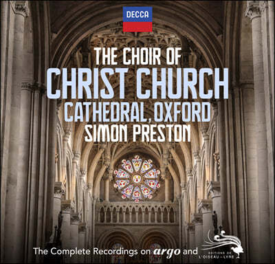 Simon Preston ̸  ARGO, L'OISEAU-LYRE  (The Chior Of Christ Church Cathedral, Oxford)