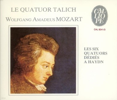 Mozart: Les Six Quatuors dedies a Haydn - 탈리히 사중주단 (Le Quartuor Talich)(3cd) (France 발매)