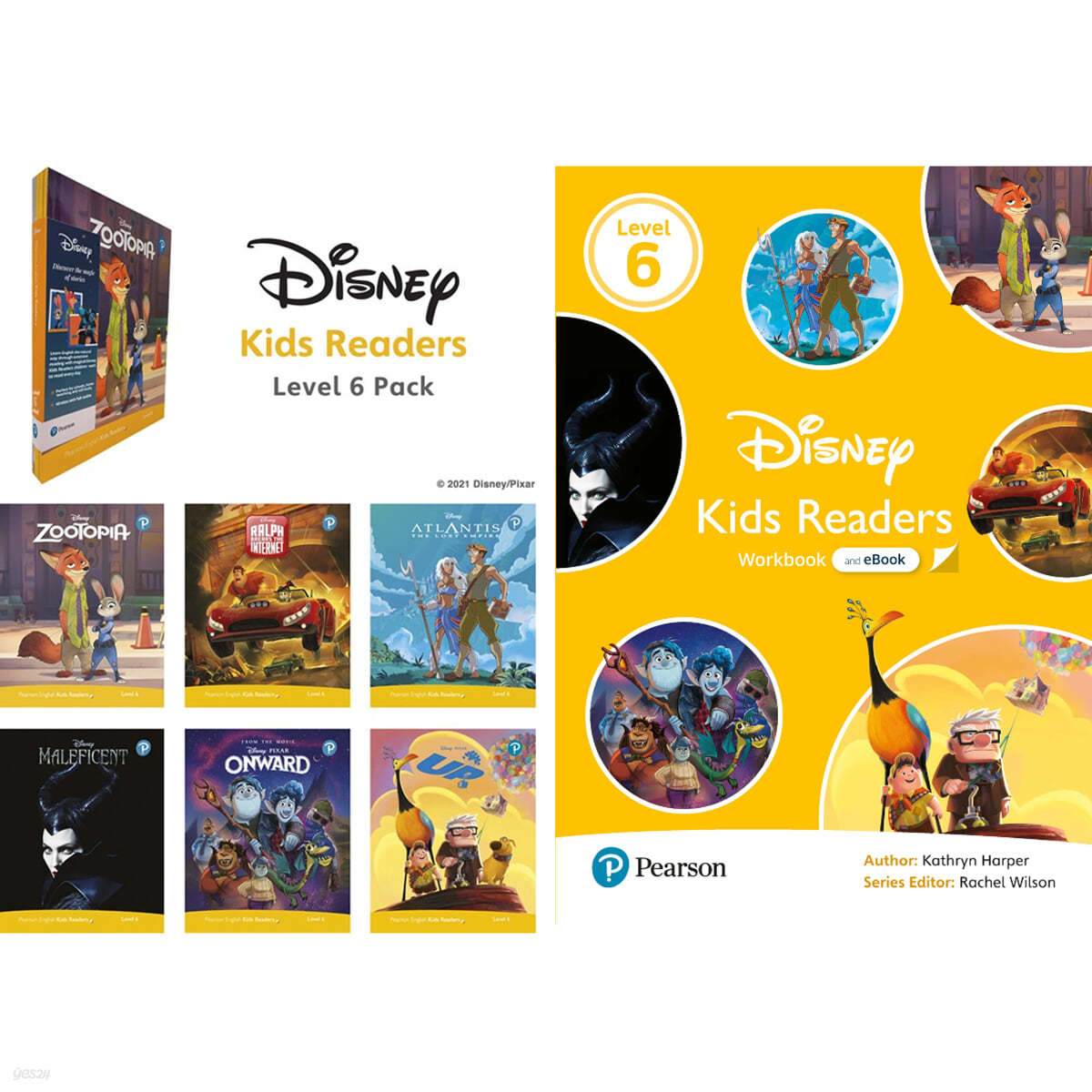 Disney Kids Readers Level 6 세트 (Pack + Workbook)