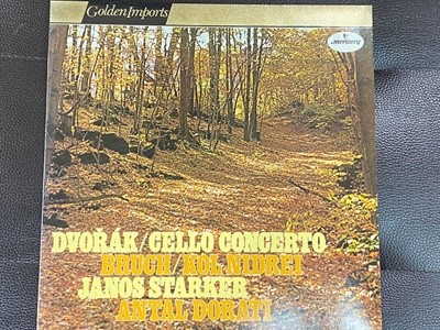 [LP] 야노스 슈타커 - Janos Starker - Dvorak Cello Concerto Kol Nidrei LP [U.S반]