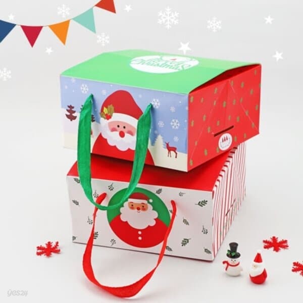 아트랄라 [포장박스] 성탄빅 기프트백 (2종 택1) 크리스마스 선물 포장 종이 상자
