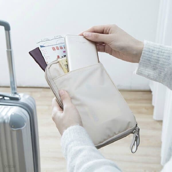 WeGO 인피니트 올인원 여권 카드 여행용 파우치