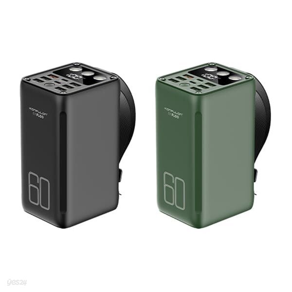 라플루 60000mAh 30W 초고속 대용량 보조배터리 RPB-02 캠핑 차박 여행용 버전2