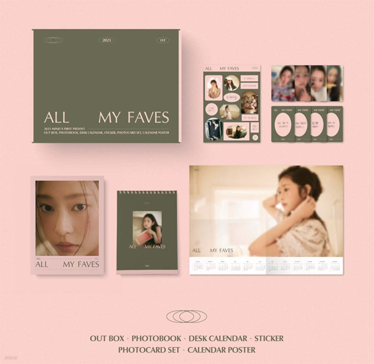 김민주 포토북 2023 'MINJU'S FIRST PRESENT' [ALL MY FAVES]