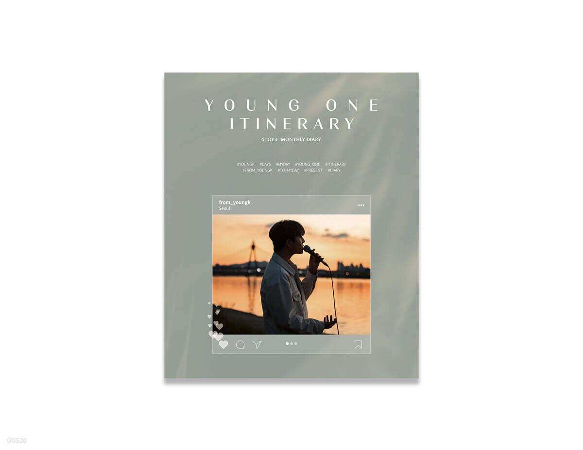 Young K PHOTO ESSAY SEASON 3 - YOUNG ONE ITINERARY - JYP SHOP