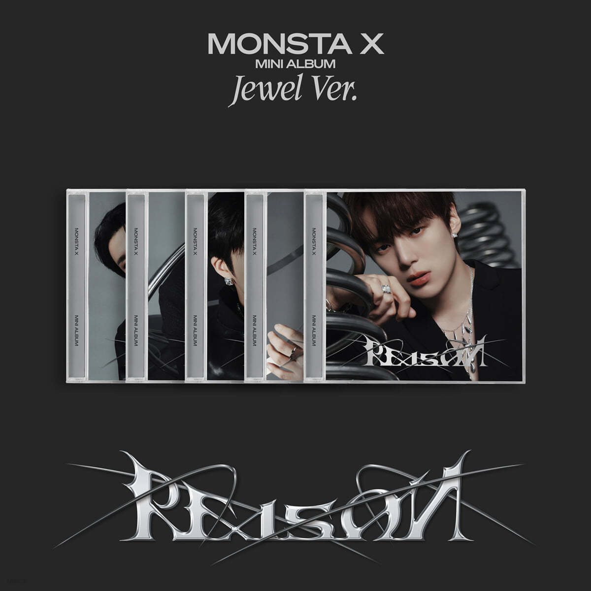 몬스타엑스 (MONSTA X) - 미니앨범 12집 : REASON [Jewel ver.] [5종 중 1종 랜덤 발송]