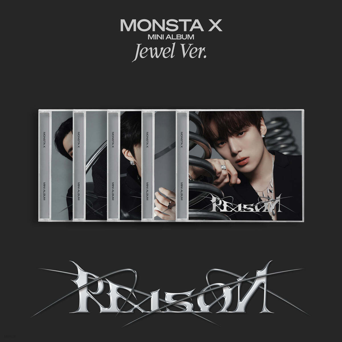 몬스타엑스 (MONSTA X) - 미니앨범 12집 : REASON [Jewel ver.] [5종 SET]