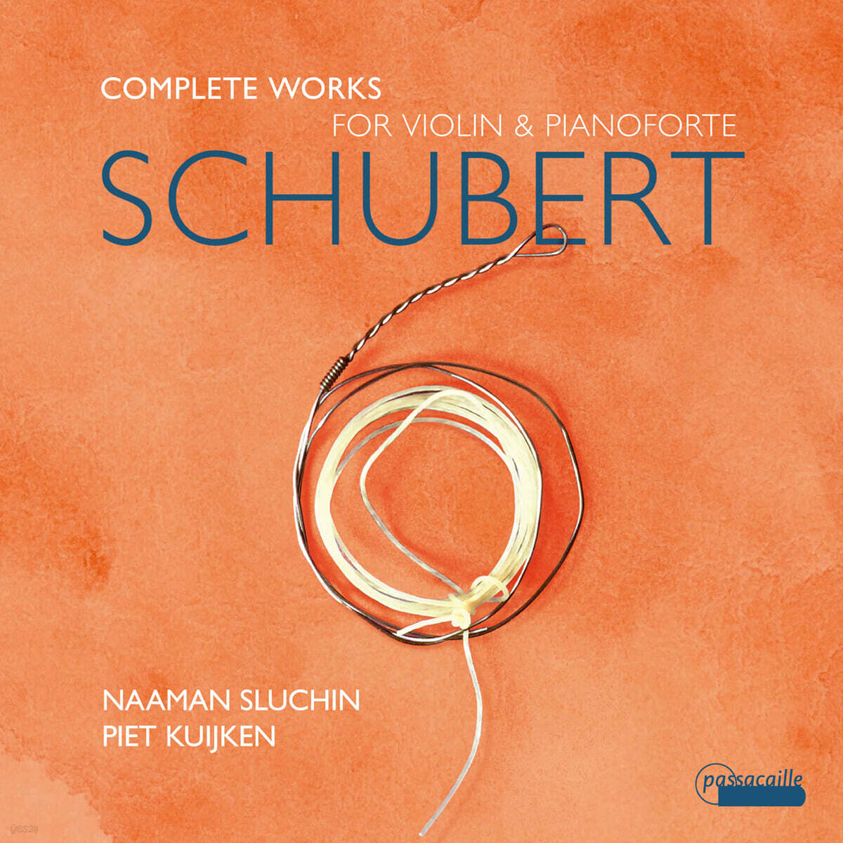 Naaman Sluchin / Piet Kuijken 슈베르트: 바이올린과 피아노를 위한 작품 전곡 (Schubert: Complete Works for Violin and Pianoforte)