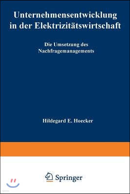 Unternehmensentwicklung in Der Elektrizitatswirtschaft: Die Umsetzung Des Nachfragemanagements