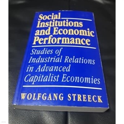 Social Institution and Economic Performance