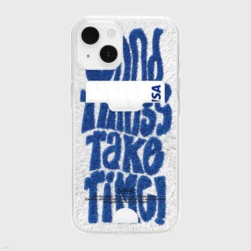 FUR GRAPHIC GOOD THINGS TAKE TIME(카드수납-젤...