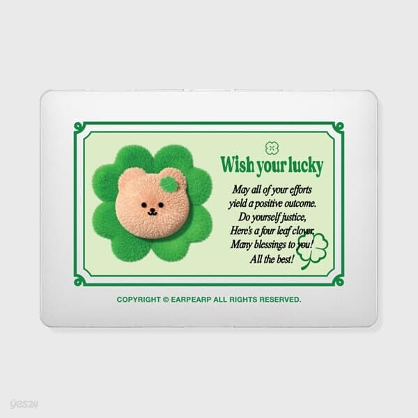 CLOVER COVY FACE CARD(맥북-클리어하드)