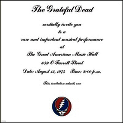 Grateful Dead — One From The Vault (Remastered) 앨범 커버