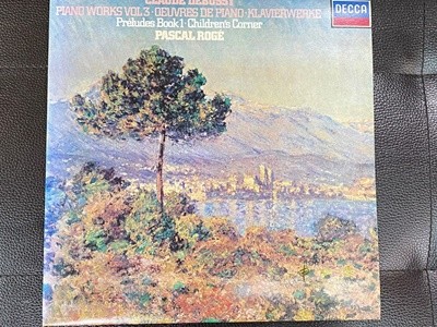 [LP] 파스칼 로제 - Pascal Roge - Debussy Piano Works Vol.3 LP [성음-라이센스반]