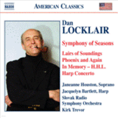 American Classics - Ŭ : 豳, ְ, Ҹ  (Locklair : Symphony of Seasons, Harp Concerto, Lairs of Soundings)(CD) - Kirk Trevor