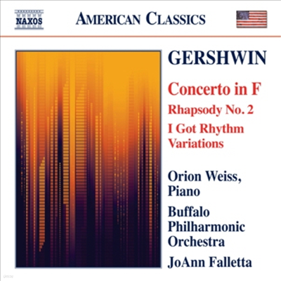 Ž : ǾƳ ְ, ҵ 2 & I got Rhythm ְ (Gershwin : Piano Concerto in F & Rhapsody No. 2)(CD) - JoAnn Falletta