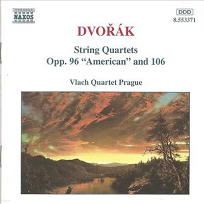 庸 :   12 'Ƹ޸ĭ', 13 (Dvorak : String Quartet No.12 Op.96 'American' No.13 Op.106 (CD) - Vlach Quartet Prague