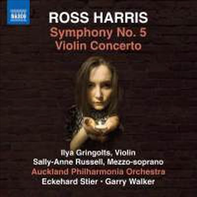ν ظ: ̿ø ְ &  5 (Ross Harris: Violin Concerto & Symphony No.5)(CD) - Eckehard Stier