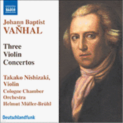  : 3 ̿ø ְ (Vanhal : Three Violin Concertos)(CD) - Takako Nishizaki