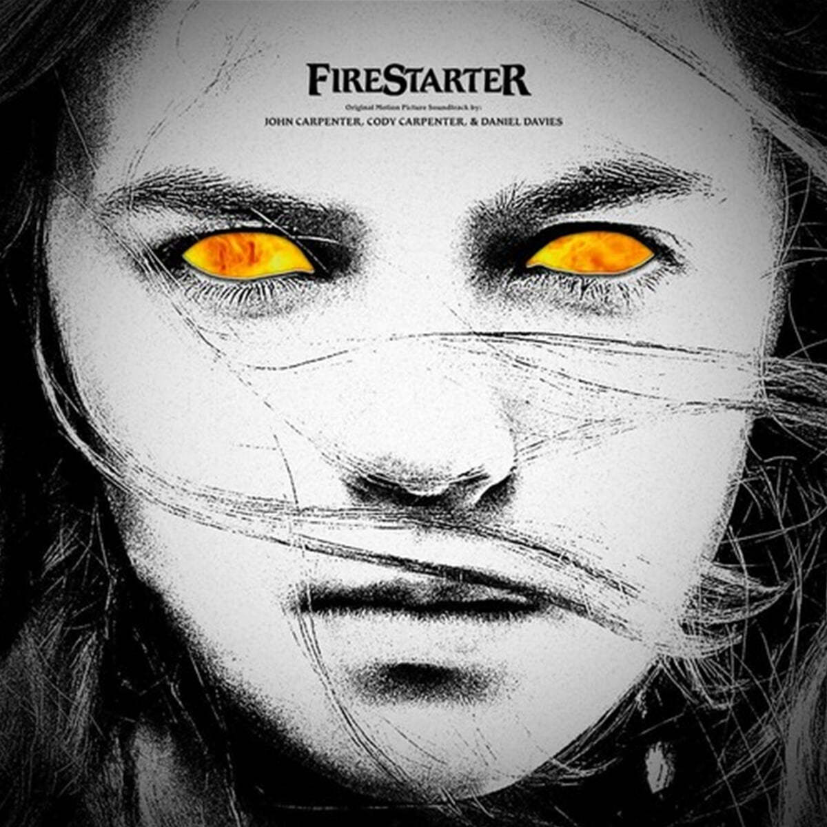 파이어스타터 영화음악 (Firestarter OST by John Capenter / Cody Carpenter / Daniel Davies) [옐로우 &amp; 본 스플래터 컬러 LP]