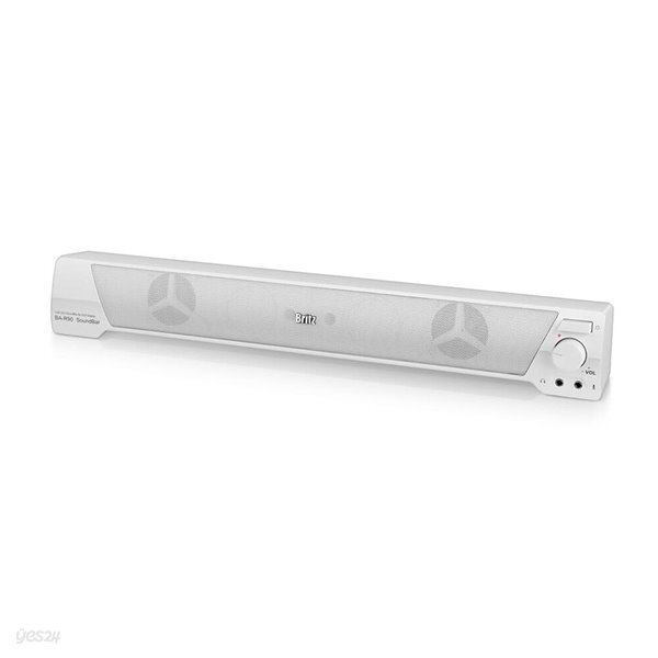 브리츠 BA-R90 PC사운드바 화이트 에디션