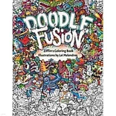 Doodle Fusion: Zifflin's Coloring Book (Paperback)