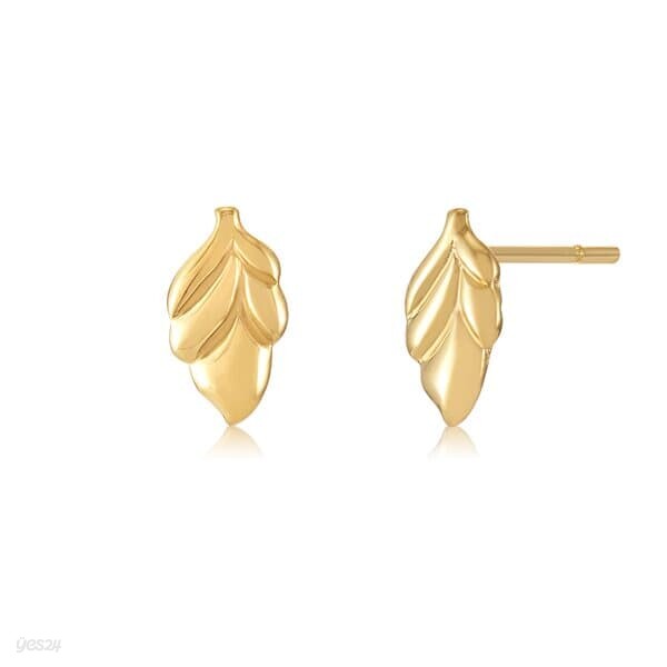 [니지쥬얼리] 14K GOLD 리프 이어링