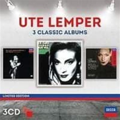 [̰] Ute Lemper /   - 3 Ŭ ٹ (Ute Lemper - 3 Classic Albums) (3CD/LP ̴Ͼó Ʈ /)