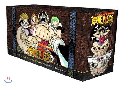 One Piece Box Set 1: East Blue and Baroque Works: Volumes 1-23 with Premium