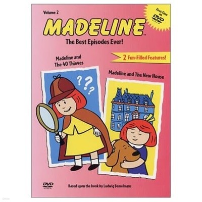 Madeline - The Best Episodes Ever - Madeline and the 40 Thieves/Madeline and the New House(지역 코드 1) dvd