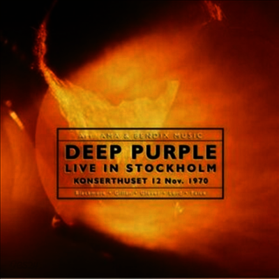 Deep Purple - Live in Stockholm 1970 (Vinyl)(2LP)