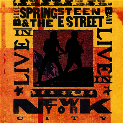 Bruce Springsteen — Live In New York City 앨범 커버