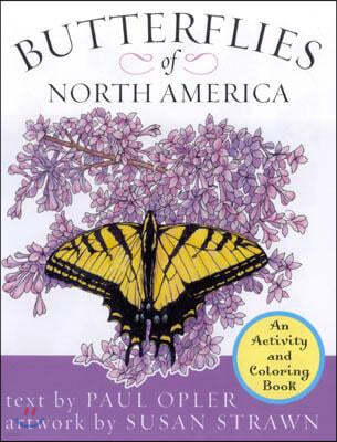 Butterflies of North America: An Activity and Coloring Book