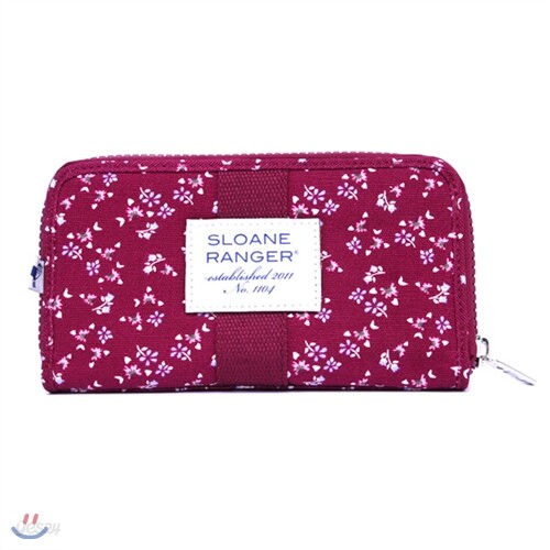 [Sloane Ranger] Zip Wallet 지갑 -Kate Garden