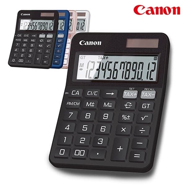 _캐논)계산기(KS-125T/블랙/12자리)