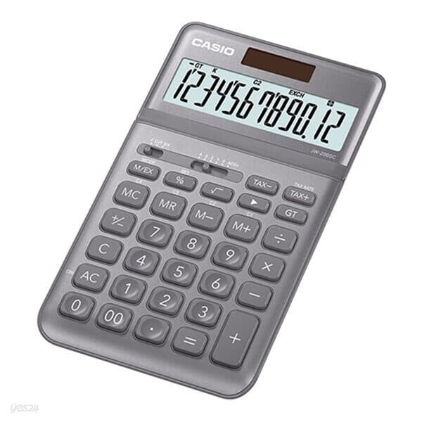 카시오)계산기(JW-200SC/그레이/12자리)