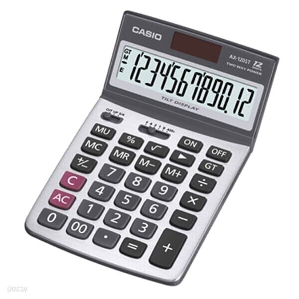 카시오)계산기(AX-120ST/12자리)